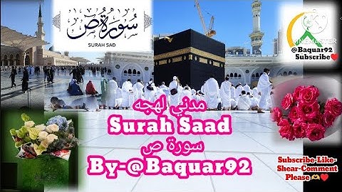 Surah Saad🤲❤️🫶سورة ص🌹✨💦💯@BAQUAR310 #quran #trending  #surahsad  #beautiful #islam #viral #surahsaad