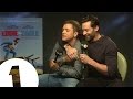 Capture de la vidéo Hugh Jackman And Taron Egerton Play Initial Reaction