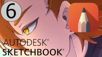 Autodesk Sketchbook For Beginners Tutorial (Part 6)-Finishing illustration [simple]