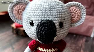 Амигуруми: схема Коала Кевин. Игрушки вязаные крючком - Free crochet patterns.