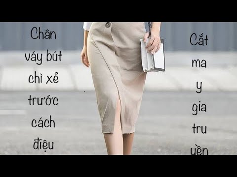 Chân Váy Dài - Váy Bút Chì Công Sở Ôm Xẻ Sau Xưởng Sỉ Mina