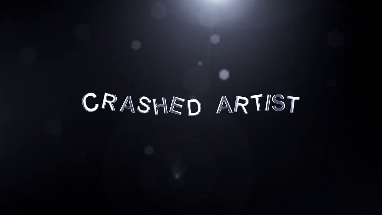Crashed artist logo animation