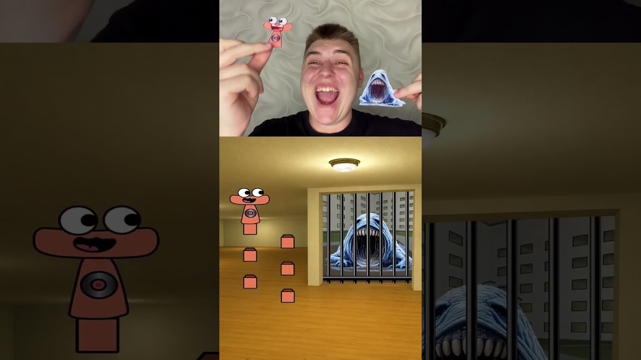 PINK BOX REACT NEW MONSTERS BACKROOM ESCAPE