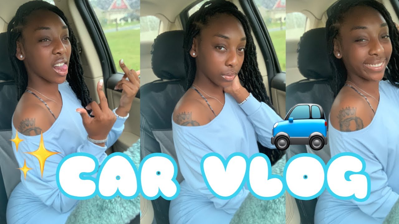CAR VLOG !! ride with me + ice cream mukbang 😆 chitchats etc !
