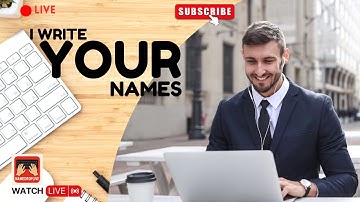 Writing Subscribers Names Live