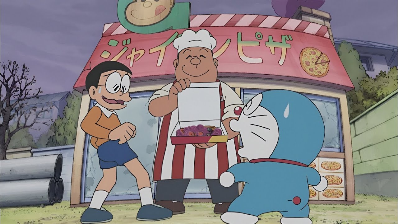 دورايمون مترجم - الحلقة 316A - بيتزا العملاق سيئة للغاية 🍕