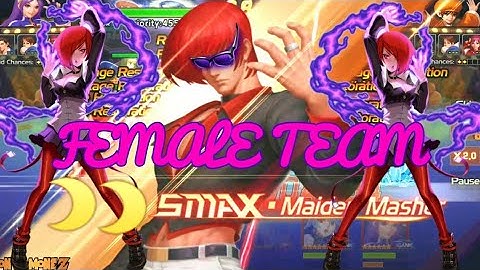 【KOF98 UM OL】- SMAX I. IORI  "Instinct Female Team "( ꈍᴗꈍ)