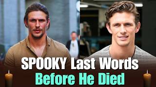 TV Star Jake Hall Dies at 35 - Shocking Cause of Death & Final Words Revealed