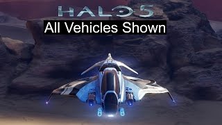 Halo 5 - All Vehicles And Req Variants Shown Halo 5 Vehicle Showcase