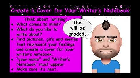 Create a Cover for Your Digital Writer