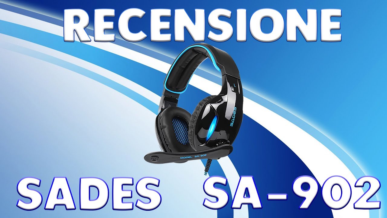 Recensione Sades SA-902 (Cuffie gaming 7.1) - YouTube