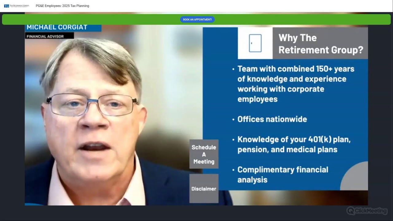 PG&E Employees: 2025 Tax Planning