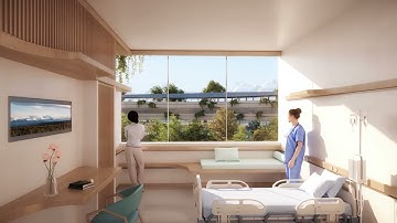 ZHA unveils Biophilic, Future-Ready Hospital Design near Milan | Virtual Tour