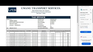 SLT Software For Transportation Business  Billing Accounting | Special For Import Export CHA Customs screenshot 5