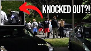 FIGHT BREAKS OUT AT PRIVATE CAR MEET!
