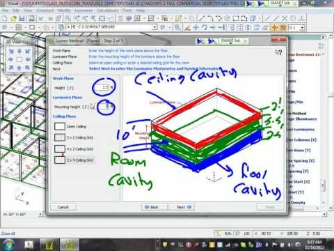 Indoor Lighting Calculation Zonal Cavity Ch#10 11 14 12