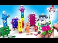 Diy numberblocks toys 1 to 10  poseable magnetic figures  keiths toy box