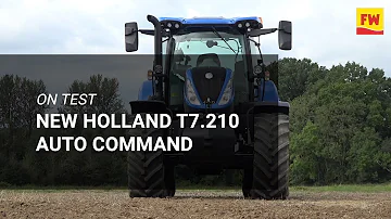 Jak široký je traktor New Holland T7 210?