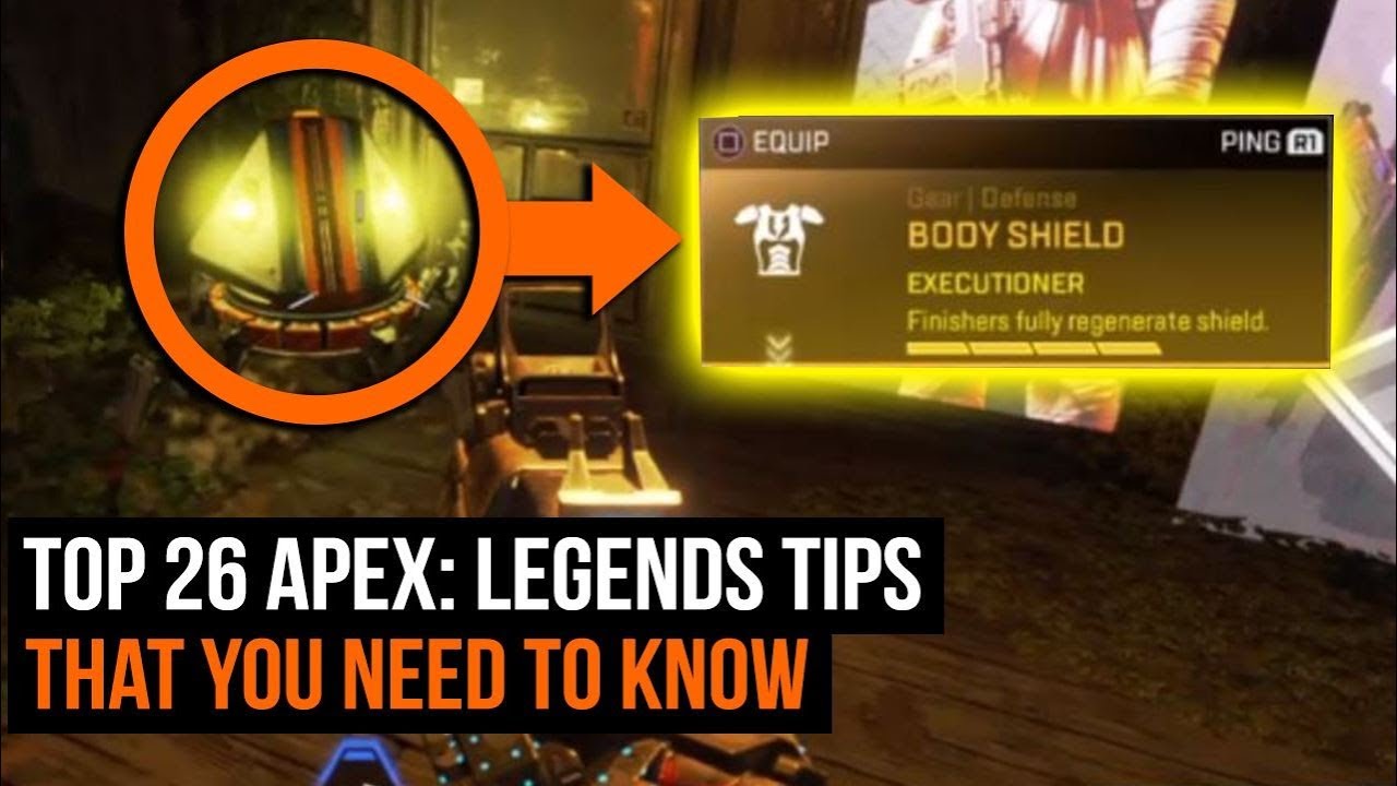 Top 26 Apex: Legends Tips You Need To Know - YouTube
