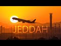 Traffic at Jeddah Airport #12 حركة الطيران في مطار جدة