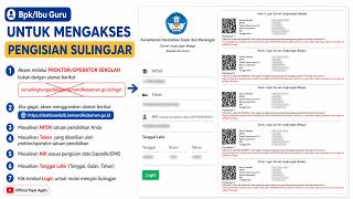 Cara Isi Sulingjar 2026 Terbaru! Login Guru & Kepsek Mudah Tanpa Kendala