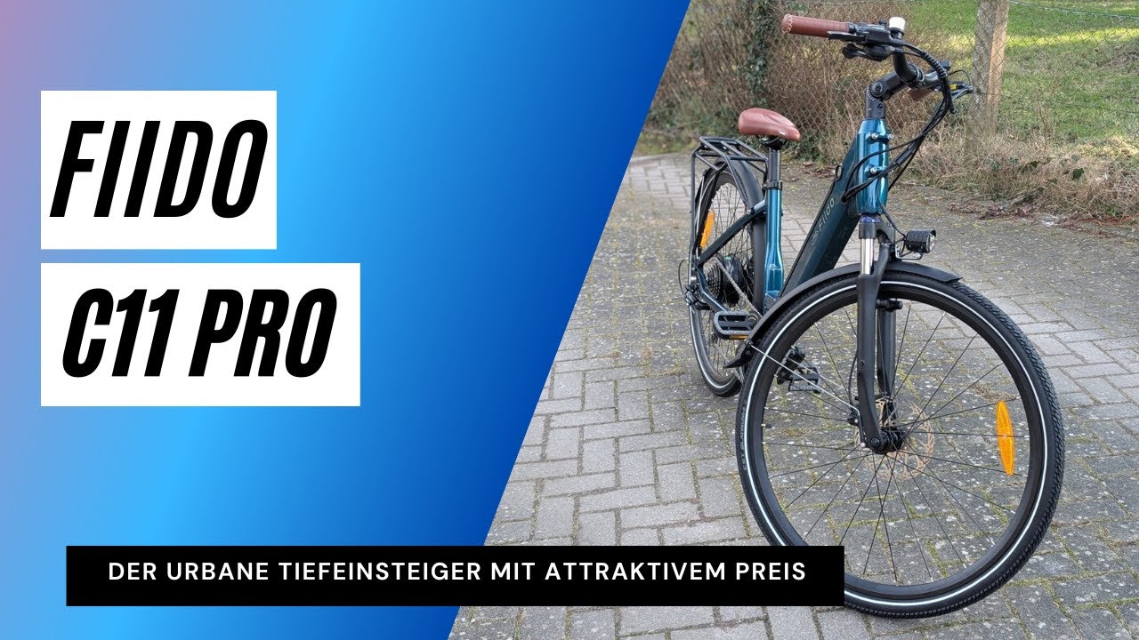 Fiido C11 Pro Test: Der urbane Tiefeinsteiger mit attraktivem Preis - Basic  Tutorials