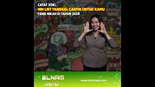 Catat Yok! Nih List Tanggal Cantik untuk Kamu yang Nikah di Tahun 2025!