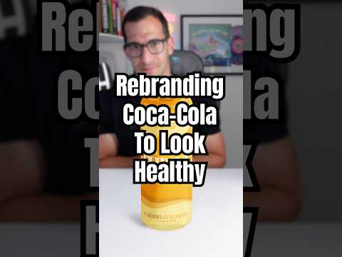 Rebranding COCA-COLA To Look Healthy🥤