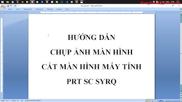 Hướng dẫn chụp ảnh màn hình và cắt màn hình máy tính với công cụ Snipping tools