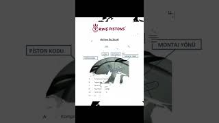 Bir pistonun tüm sırları tek görselde! #piston #üretim #fabrika #yerliüretim