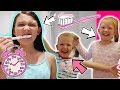 THE CUTEST BEDTIME ROUTINE EVER! + WE MADE A BIG CHANGE - DAD WAS NOT HAPPY!!