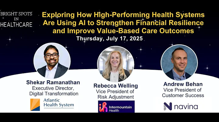 AI + Healthcare: Improving Value-Based Care & Financial Resilience