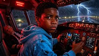 Captain Died Mid-Flight — Poor Black Kid Took Control and Saved 137 Lives