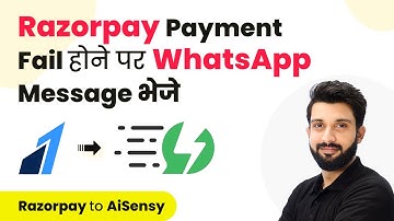 How to Send WhatsApp Message for Failed Razorpay Payments (in Hindi) | Razorpay to WhatsApp