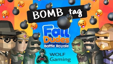 BOMB TAG FUNNY GAMEPLAY|FALL DUDES|