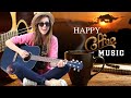 Happy Cafe Music - Beautiful Spanish Guitar, Background Music, Happy 2 Hour For Work, Study, Wake up