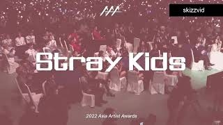 THE BOYZ ITZY NMIXX CRAVITY AND PENTAGON REACTION TO STRAY KIDS AAA 2022