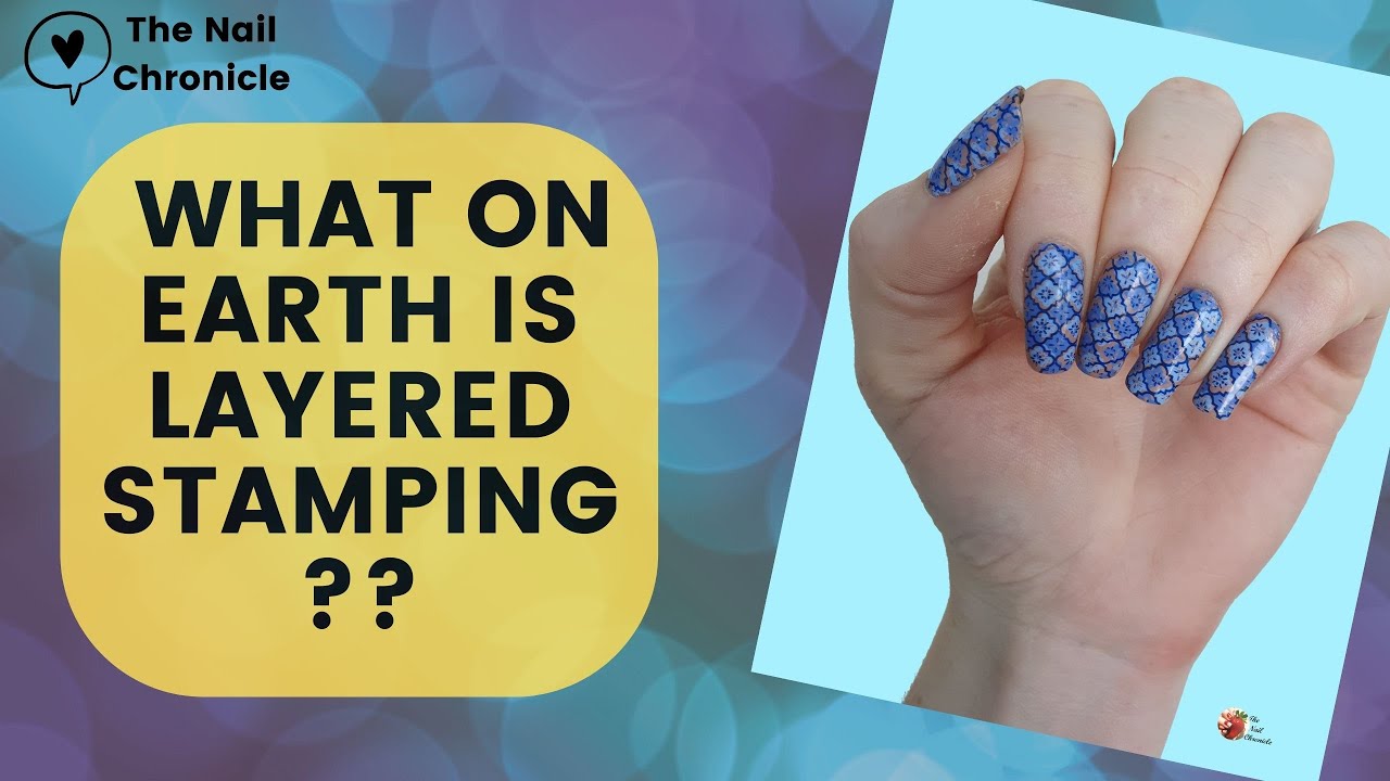 Tiles on my nails | Layered Stamping Tutorial and Tips 