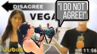 Militant Vegan Activist Reacts to Viral "Do all Vegans think the Same?" Video