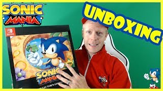 Sonic Mania Collector's Edition for Nintendo Switch! Unboxed!