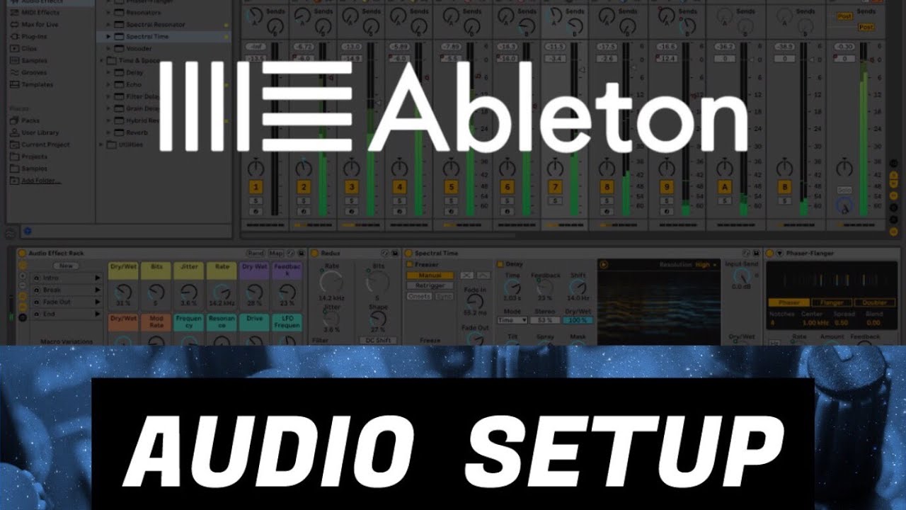 Ableton Live - Configurações de Áudio | Gabriel Leite - YouTube