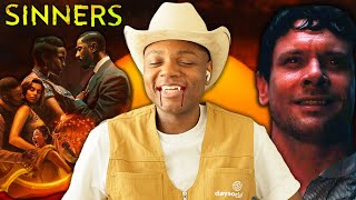 watching SINNERS and it just might be the BEST movie of the year!!