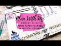 PLAN WITH ME | Aug 23-29 | PLUM PAPER PLANNER