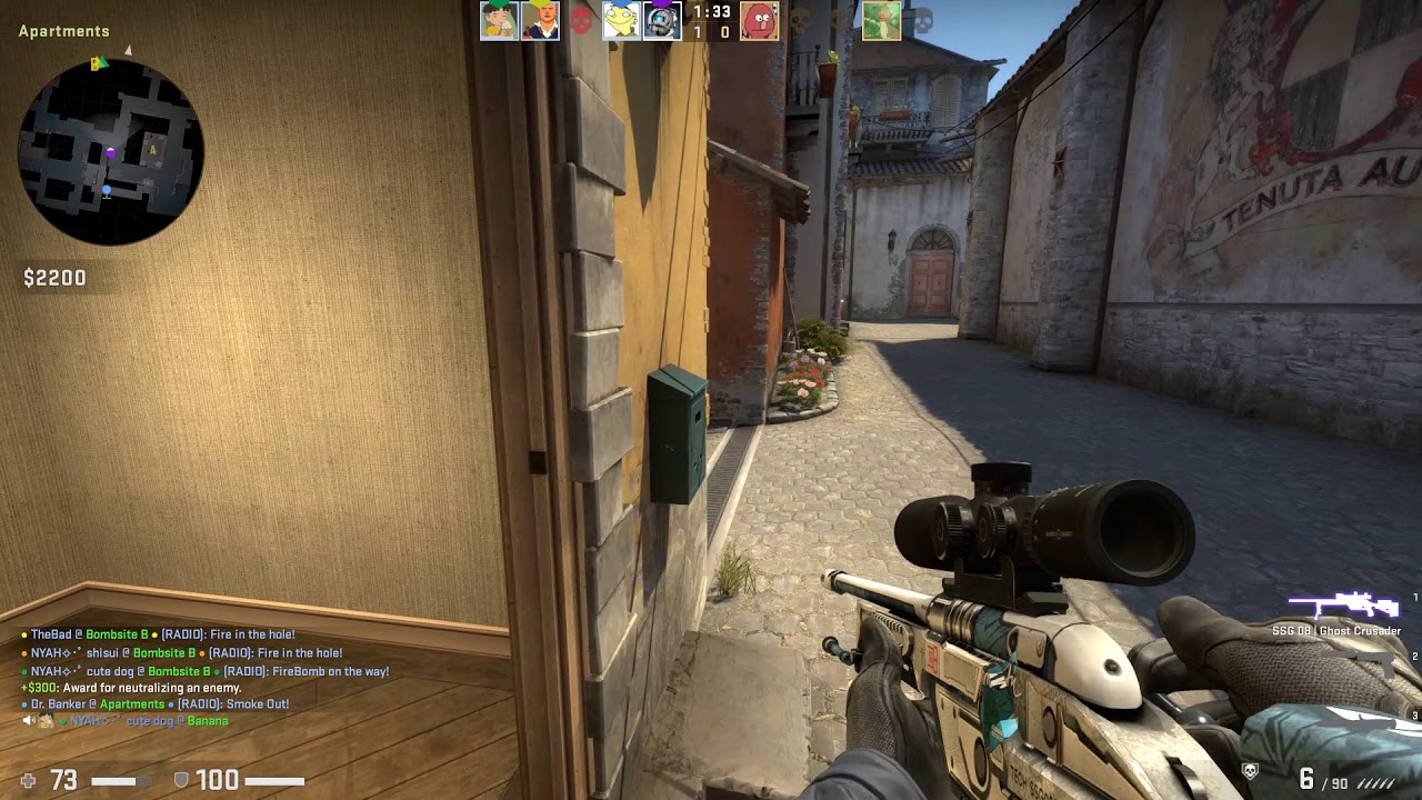 cs go scout 2k inferno top mid - YouTube