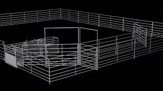40X46 Goat Roping Arena