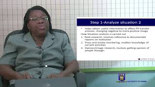 INFS 325 Session 8 - Public Relations Planning I