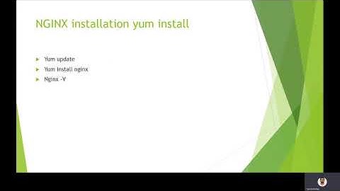 Install NGINX via yum