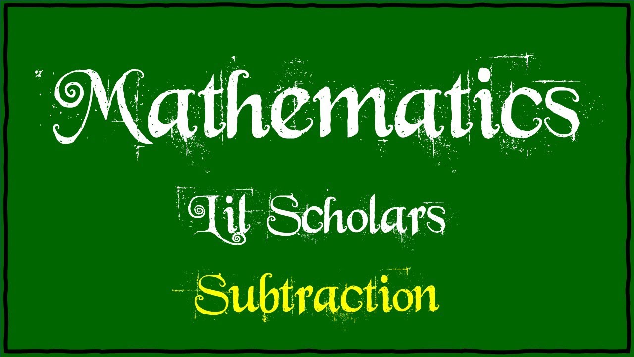 Mental Maths - Subtraction - Grade 1 - YouTube