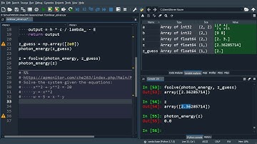 Video 6.1.0: Solving non-linear equations