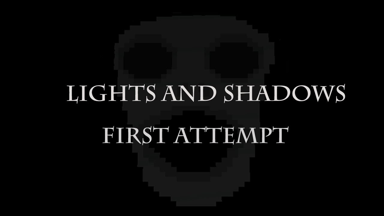 Lights and Shadows Pixel Horror Huge Jump Scares!!! w/Facecam
